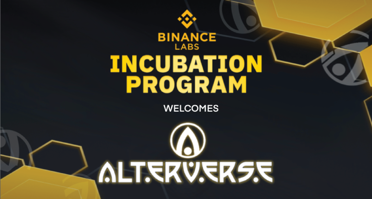 AlterVerse Starts Binance Labs Incubation Program
